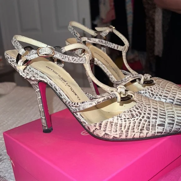 Emanuel Ungaro Heels Vintage y2k - Picture 3 of 9